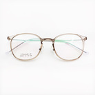 新款超轻TR钛腿眼镜框女男士复古眼镜架宽边眼镜 可配高度数M8067