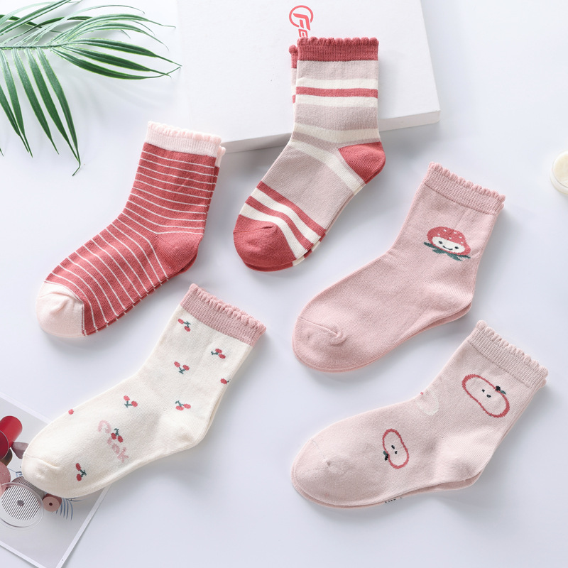 Six Finger Mouse Socks Children's Socks Girls Boys Fall Winter Thick Cotton Socks Baby Socks Thick Cotton Socks Specification drawing
