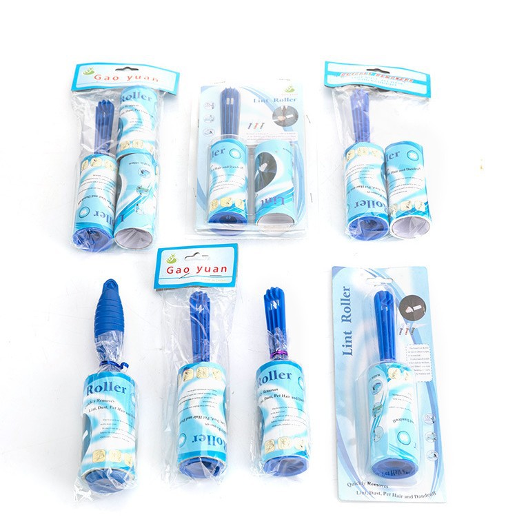 10cm multi-functional long-handle dust removal roller paper tear-off clothes lint remover, coat lint removal brush wholesale details Picture