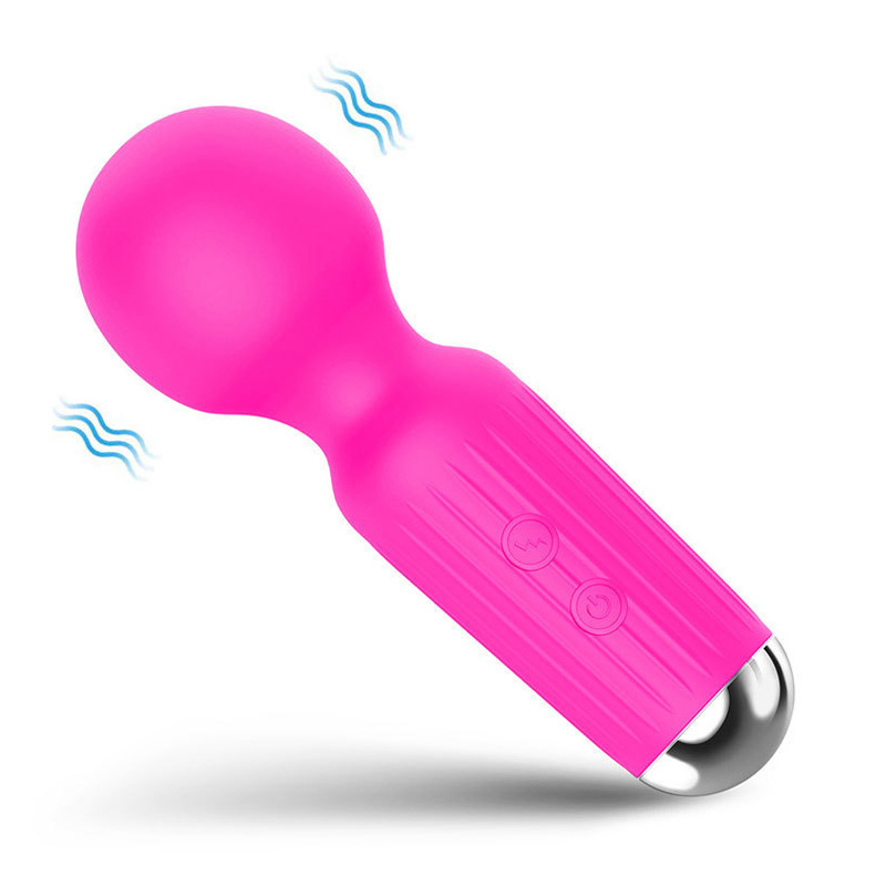 Cross-phantom Stick mini vibration stick small massage female masturbation device Sex toy details Picture