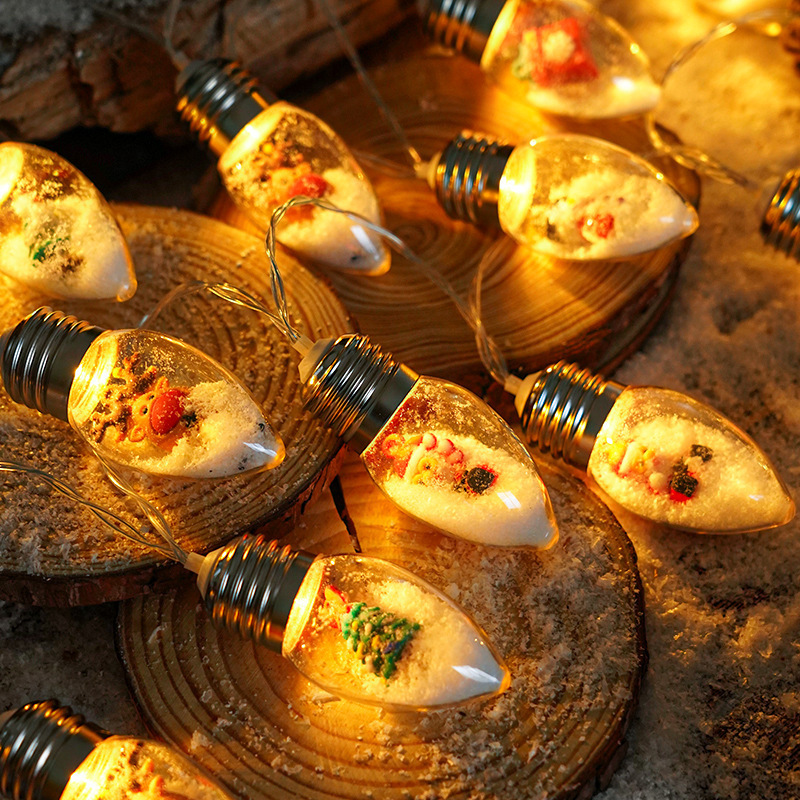 灯串/圣诞灯串/圣诞灯/圣诞装饰球/LED造型灯产品图