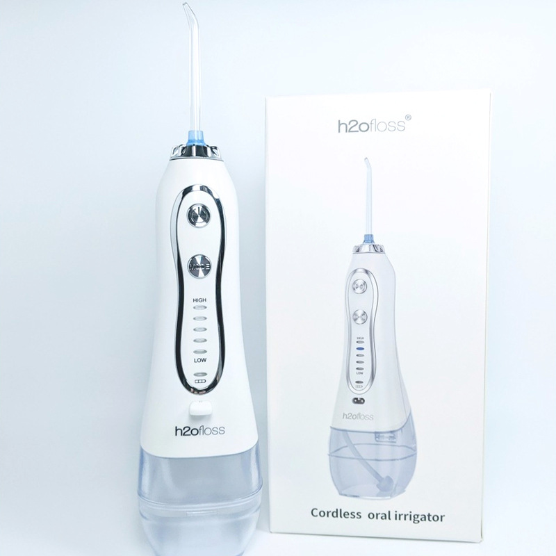 h2ofloss portable water flosser, teeth cleaning machine, water dental floss, teeth cleaning machine, hf-6 rinsing machine Specification image