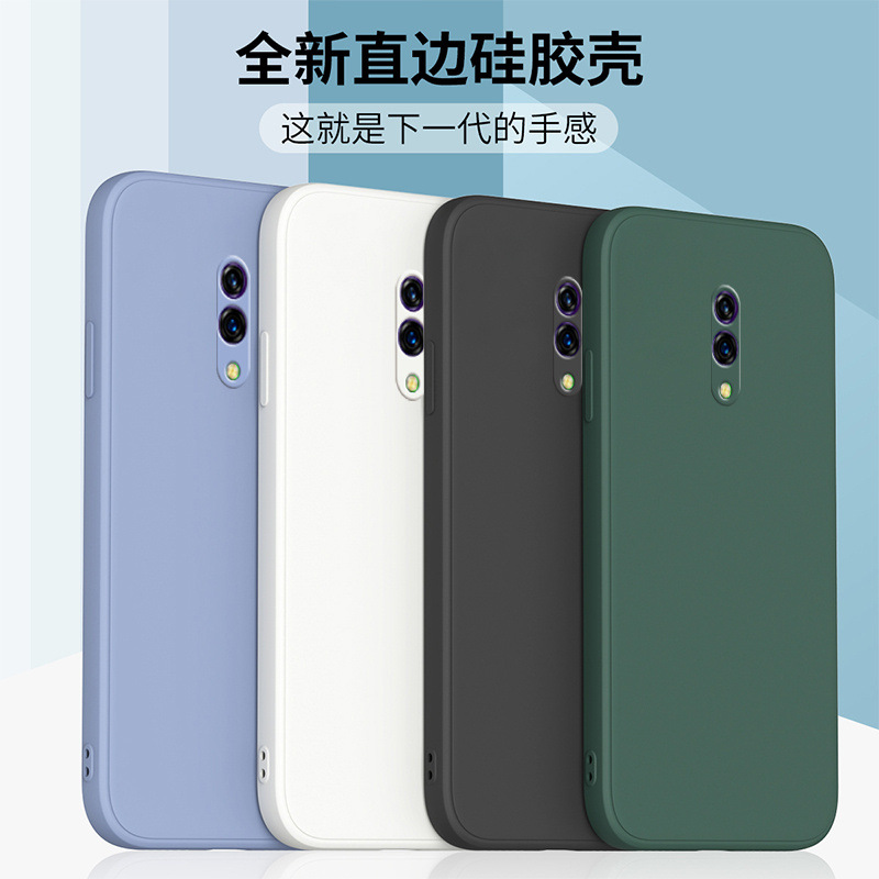 适用oppok3手机壳oppok5/k7/k9保护套x直边pro液态硅胶k7x软手机