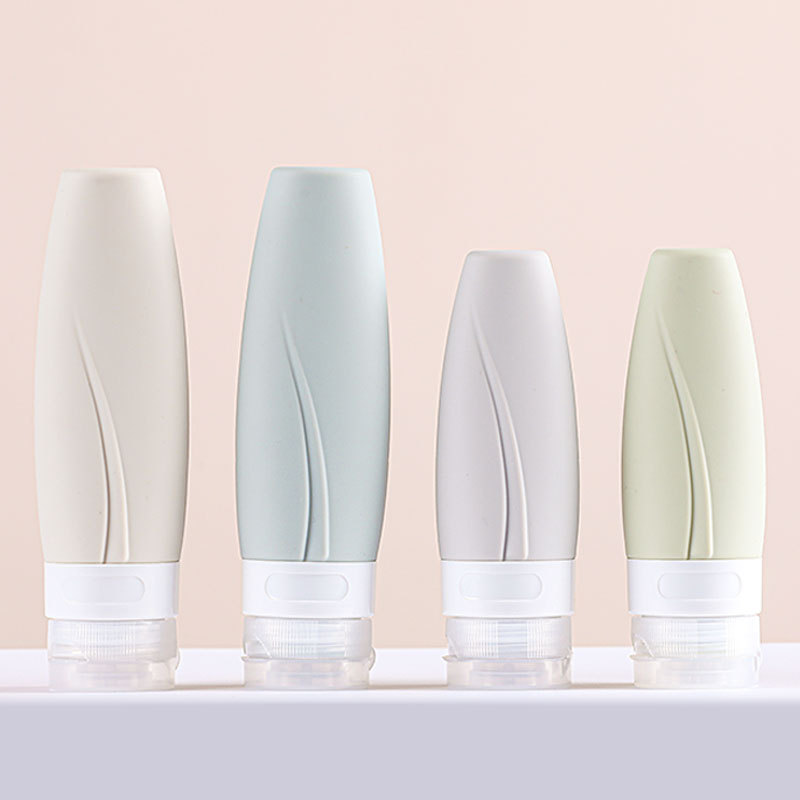 Creative silicone dispensing bottles, portable storage bottles, cosmetics travel set bottles, lotion shampoo silicone bottles Specification image
