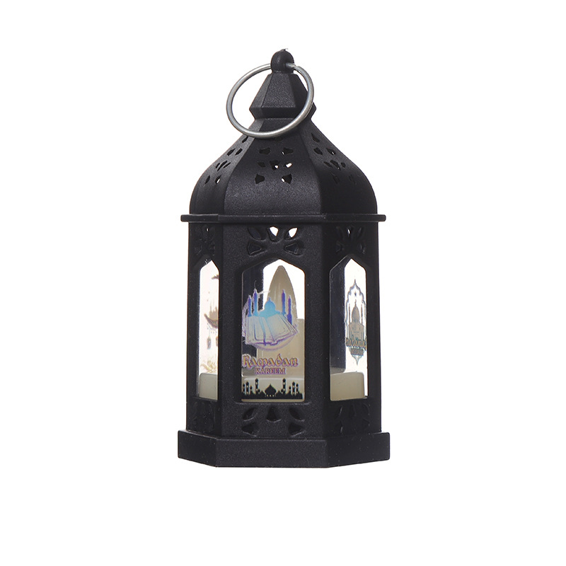 Central Europe Retro Candlestick Modern Simple European Lantern Castle Candle Stand Decoration Candlestick Halloween Atmosphere Item Picture