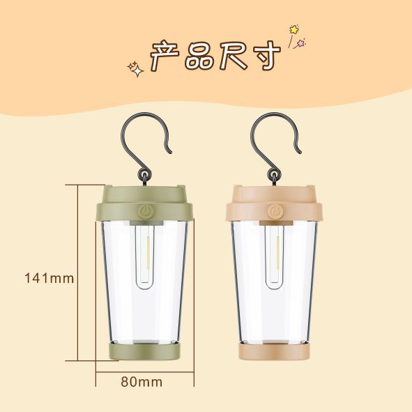 diy creative water cups, night lights, bedroom, living room and study ambient lights, decorative items, annual meeting and Christmas LED gift lights wholesale Application Scenario