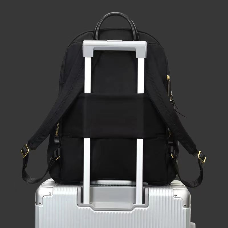 Women's Backpack 196300 Light Nylon Large Capacity Leisure Computer Bag Light Fashion Women's Bag Specification drawing