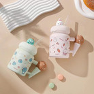 夏季新品可爱马克杯带盖带吸管冰淇淋创意造型高颜值女生ins学生
