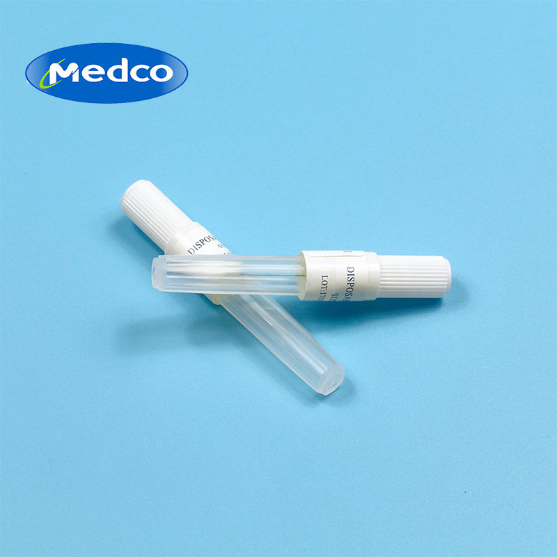 Cross-border exclusive disposable dental needles, anesthesia needles, independent English packaging, dental irrigation needles, single-hole flat-head curved needles