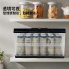 Original manufacturer, durable, transparent, foldable, thickened plastic large-capacity storage and organization box for home use Specification image