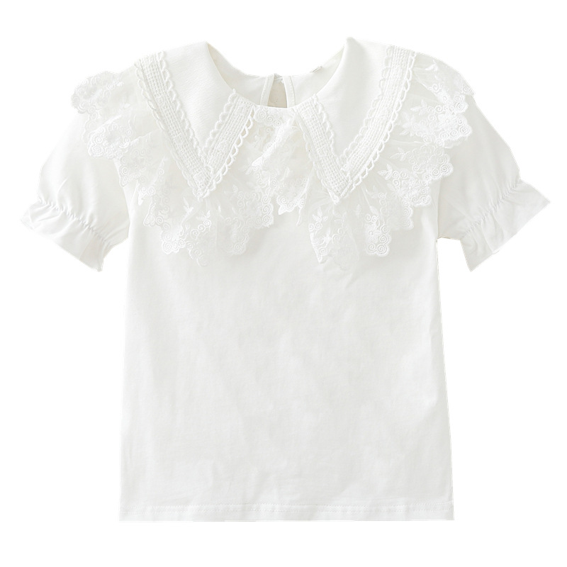 童装/一件批发/27kidst恤/衣服女童短袖韩版/衣服儿童短袖韩版白底实物图