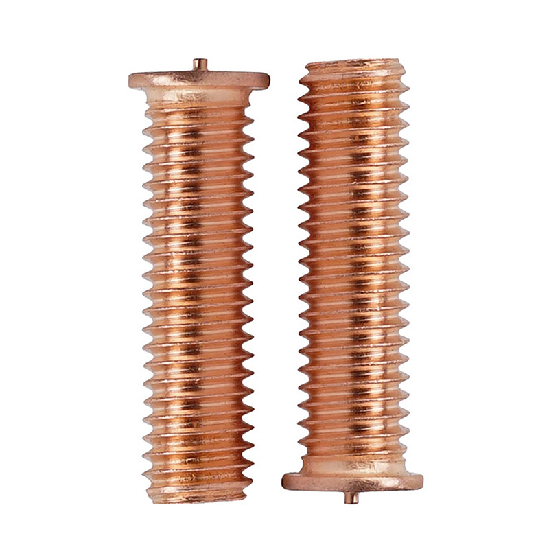 Copper-plated welding screws, 304 stainless steel spot welding screws, step type welding screws, and plant welding nails M3, M4, M5, M6, M8 Item Picture