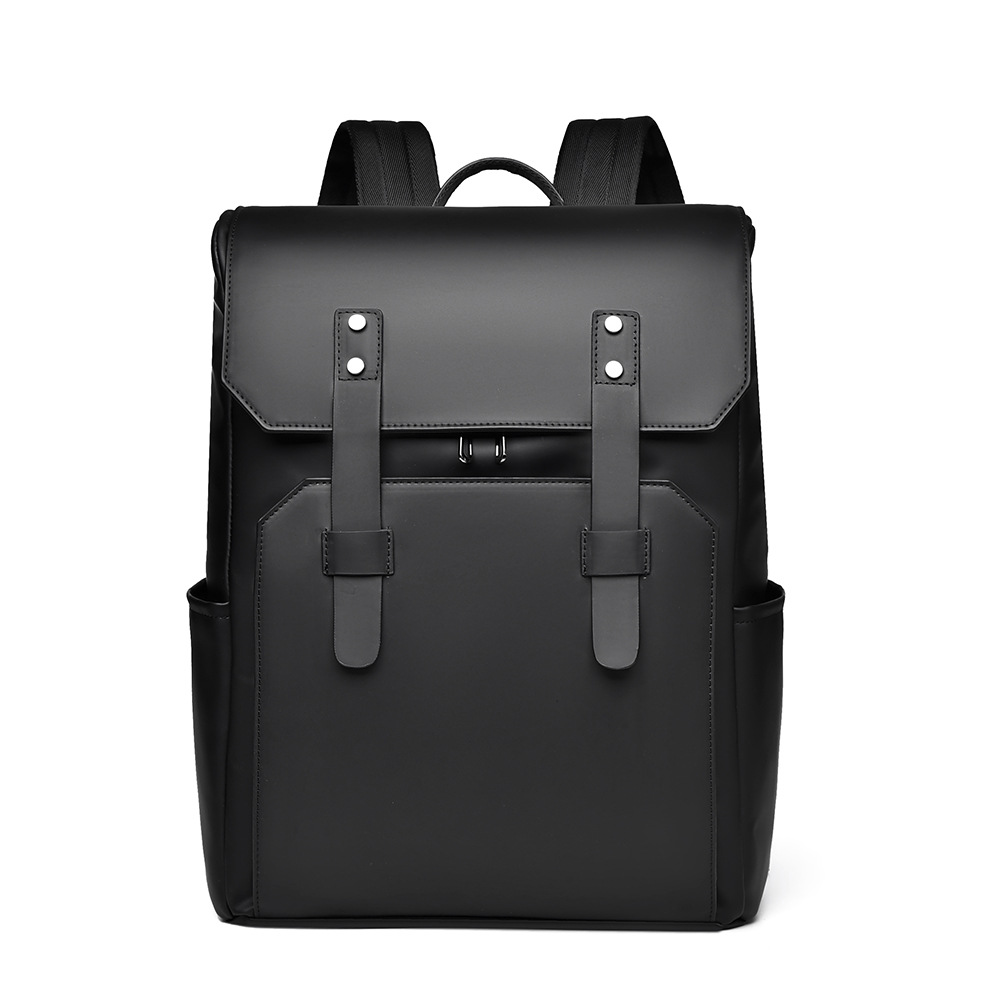 New fashionable and casual large-capacity travel backpack, college student business computer bag backpack Item Picture
