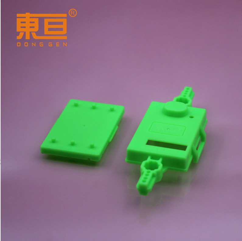 STH903518绿 四通盒 四通接收板保护壳 四通八角保护壳小制作零件