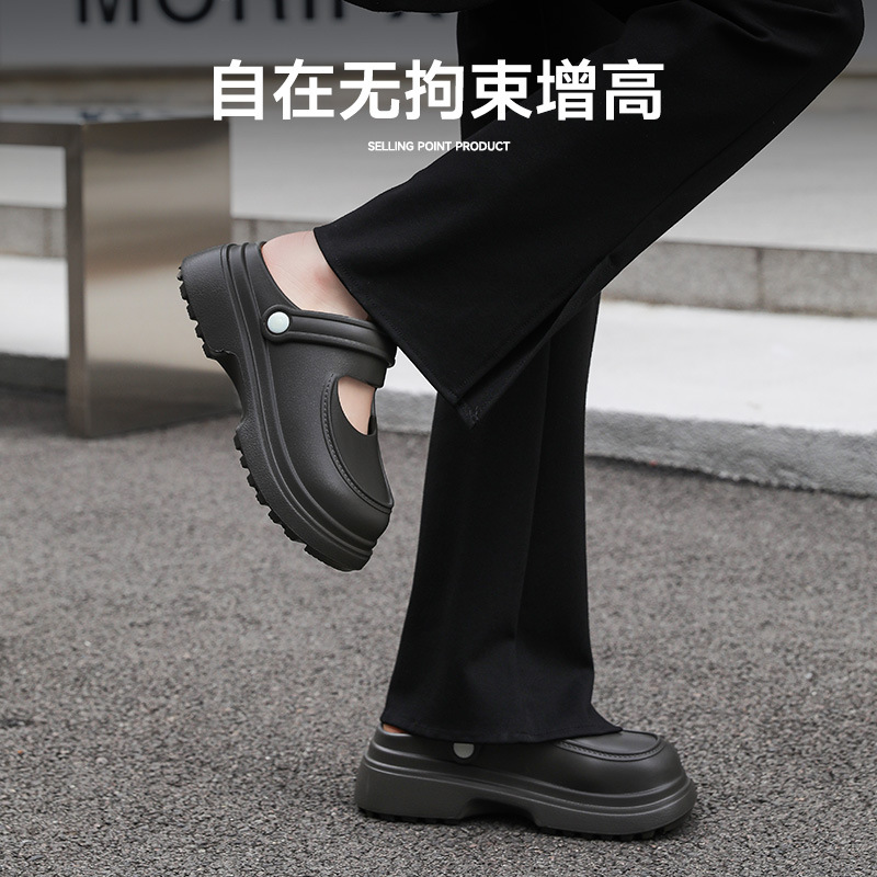 女式凉拖实物图