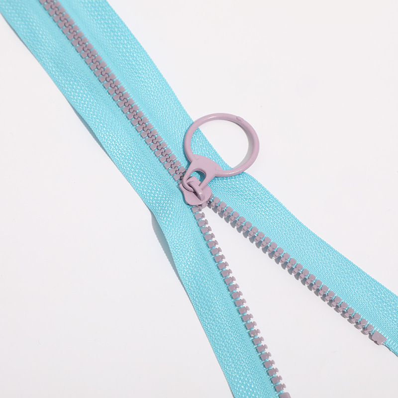 Manufacturers Spot No. 3 Color Contrast Resin Zipper Diy Bag Clothing Closed Zipper To Support Cross-Border Mixed Color Packaging Item Picture