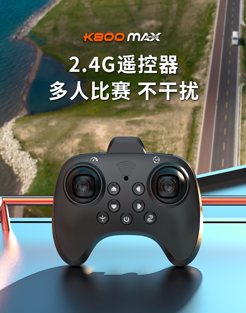 k800MAX fighter jet, fixed-altitude quadcopter drone, stunt rolling, throwing, remote-controlled aircraft, shock-resistant toys, cross-border pic 11