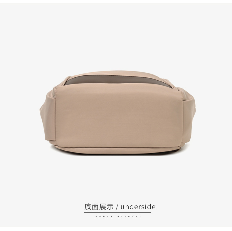 2025新款女士双肩包大容量轻便休闲旅行背包尼龙简约通勤学生书包详情28