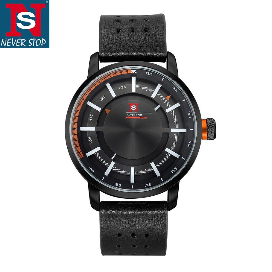 【 Factory Direct Supply 】TOMI-NS New student sports fashion leather strap watch with hands quartz men's wristwatch Specification image