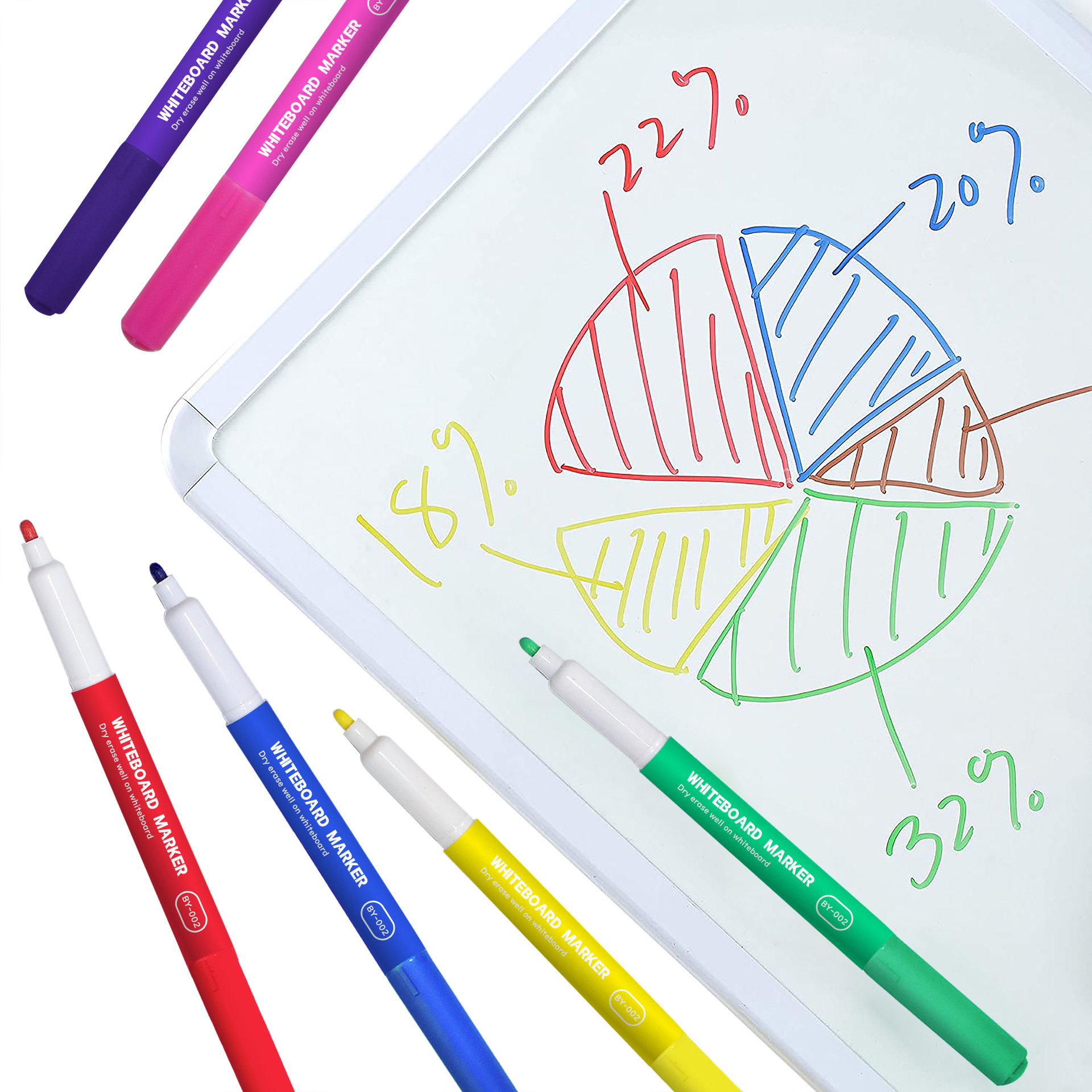 002 12-color best-selling whiteboard pen Application Scenario