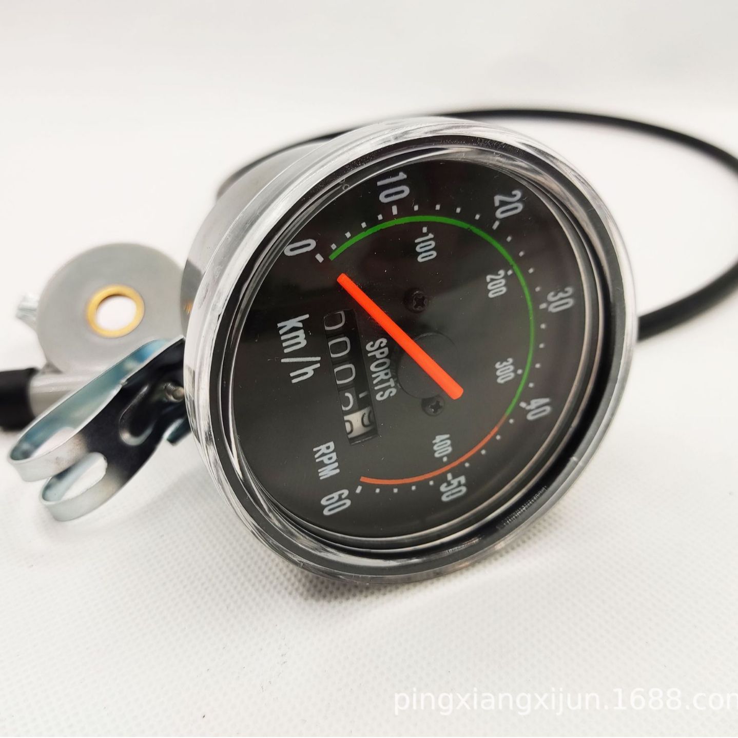 Mountain bike speedometer, bicycle speedometer, road bike odometer, cycling big head, mechanical speedometer, cycling speed measurement equipment Application Scenario