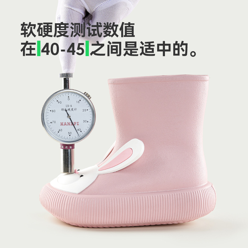 童雨靴实物图