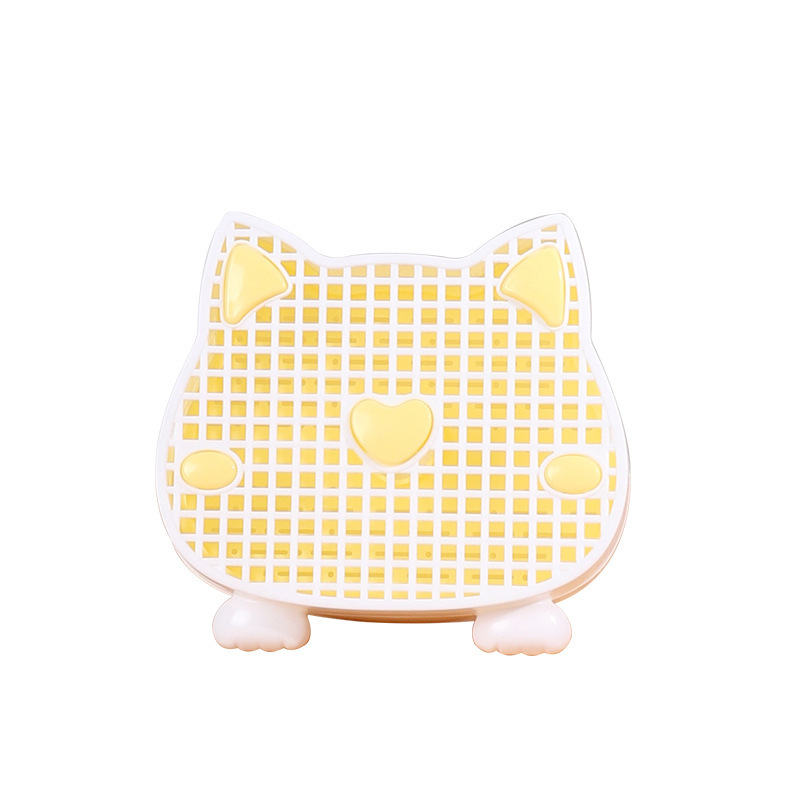Cartoon catgrass potted seed into baby cat to hairball lazy cat grass box cat hydroponic catgrass hydroponic box Item Picture