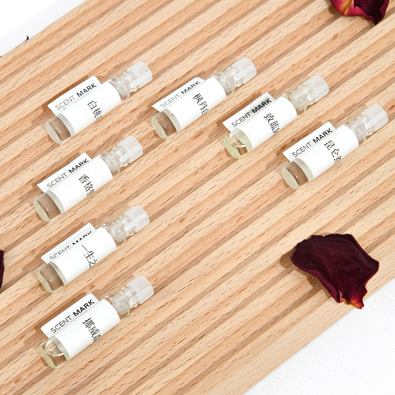 无火香薰精油小样1ml试香家用扩香器卧室茶香桂花熏香空气清新剂