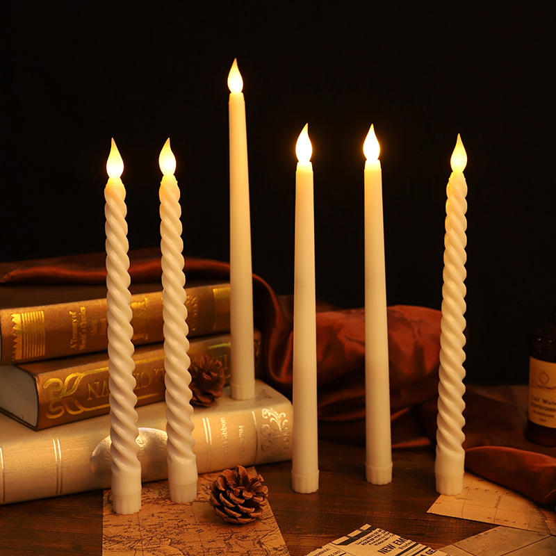 热卖跨境螺旋烛台长杆浪漫氛围布置装饰烛光晚餐布置 厂家批发