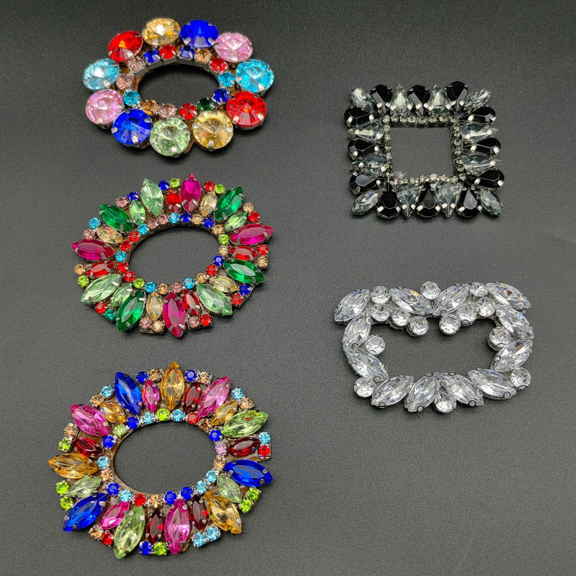 批发手工鞋花产品图