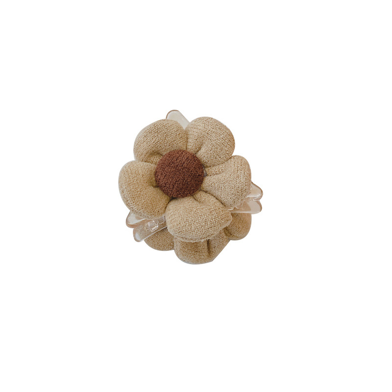 Korean Style Exquisite Bangs Clip Cute Little Flower Hair Clip Forehead Side Fashion Small Claw Clip Net Red Edge Clip Hair Accessories Item Picture