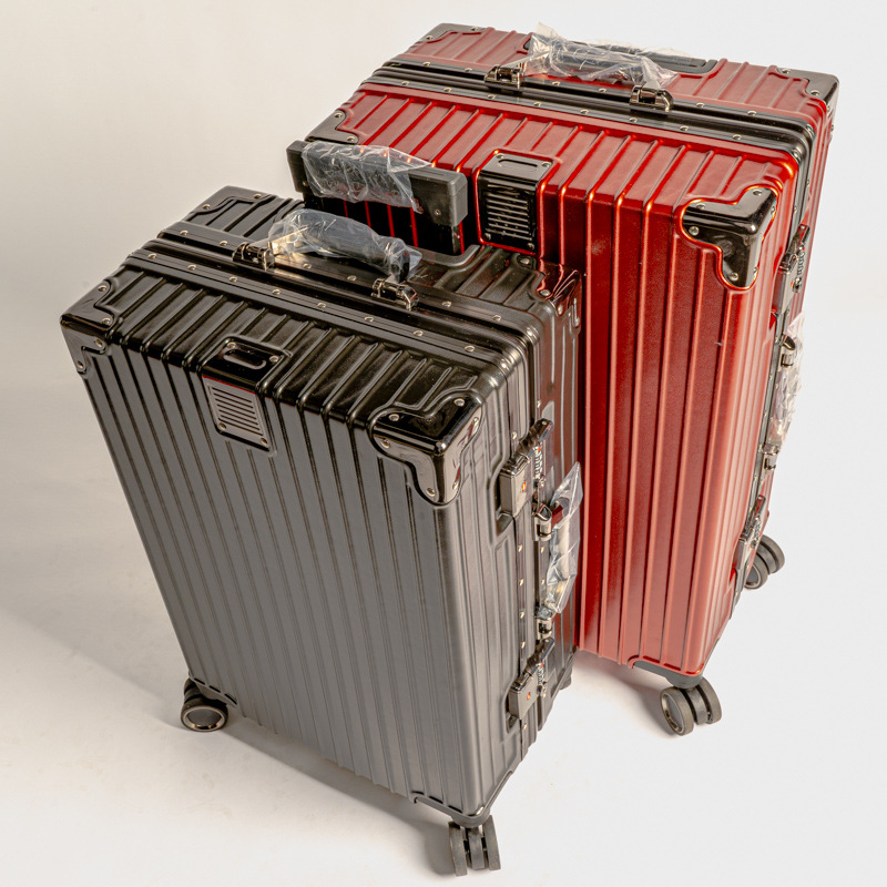 潮流行李箱ins女网红拉杆箱登机箱男26寸大容量旅行箱轻音万向轮