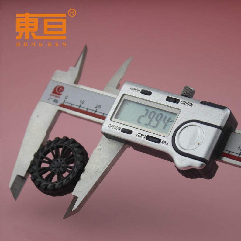 HB302.5AH thick black off-road plastic wheel, plastic wheel, toy wheel, brand-new material small production parts Application Scenario