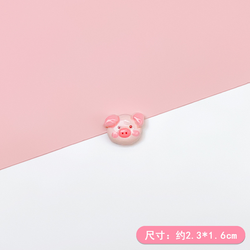 Cartoon Animal Rainbow Cloud Star Resin Accessories Diy Handmade Hairpin Accessories Patch Crocs Decoration details Picture