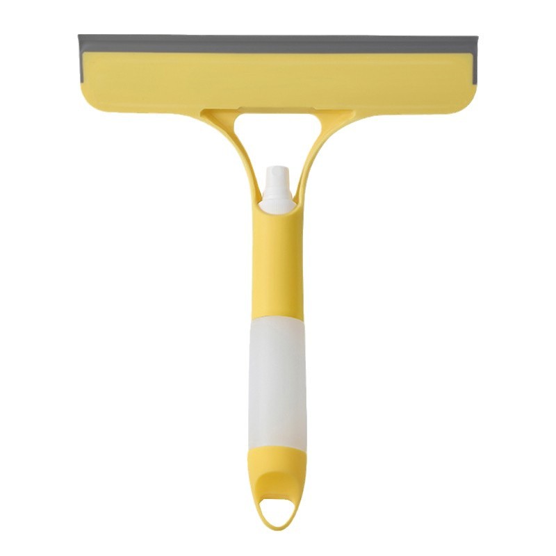 This is a multi-functional household glass cleaning mirror that can be brushed, scraped and comes with a spray bottle, making it a three-in-one glass scraper Item Picture