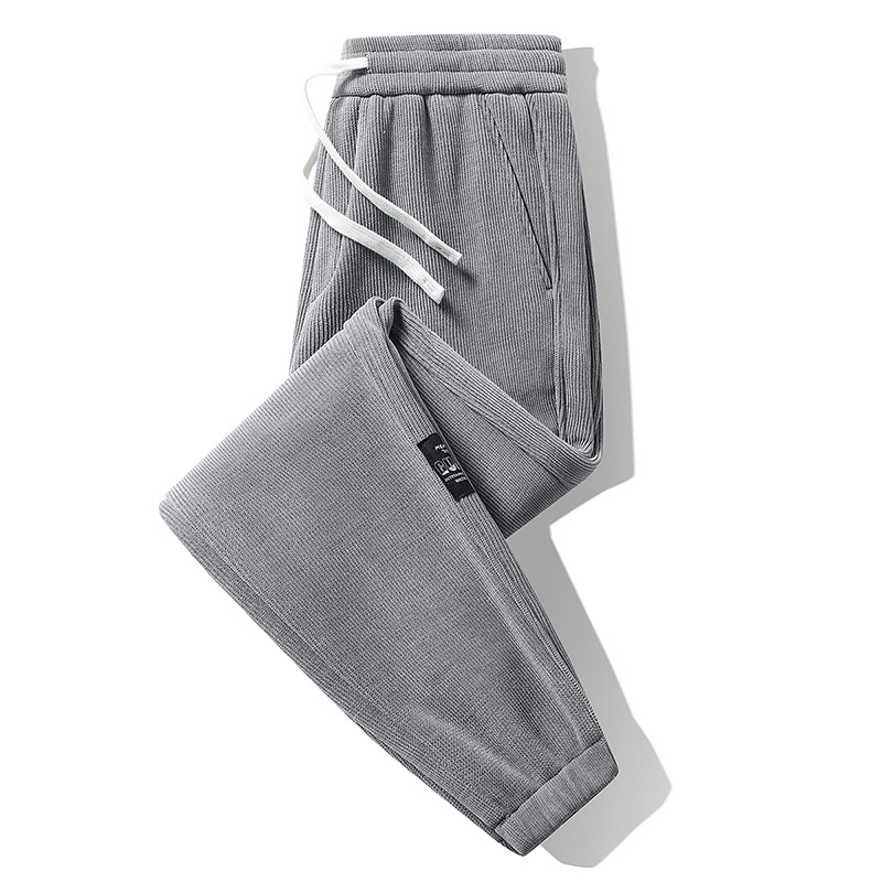 High-quality casual pants for men, 2023 Spring new Korean-style trendy tight-fitting trousers, a trend of loose and large-sized sweatpants for young people Item Picture