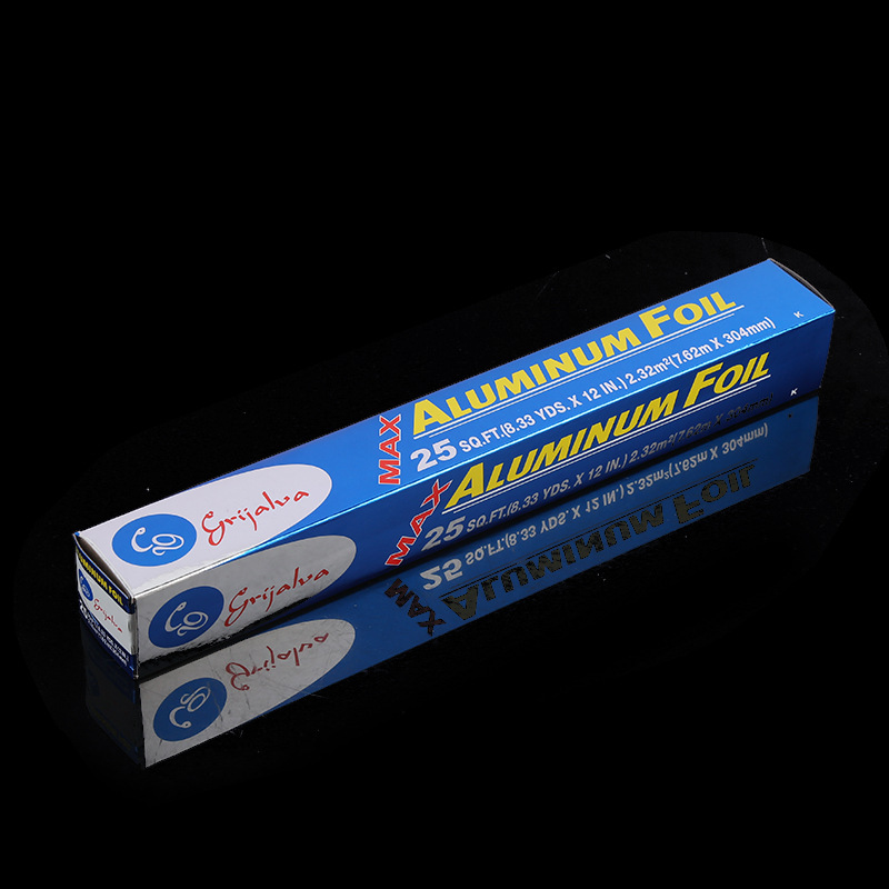 烤红薯烤鱼烤肉烧烤厨房铝箔纸 批发5米铝箔卷一次性家用铝箔纸