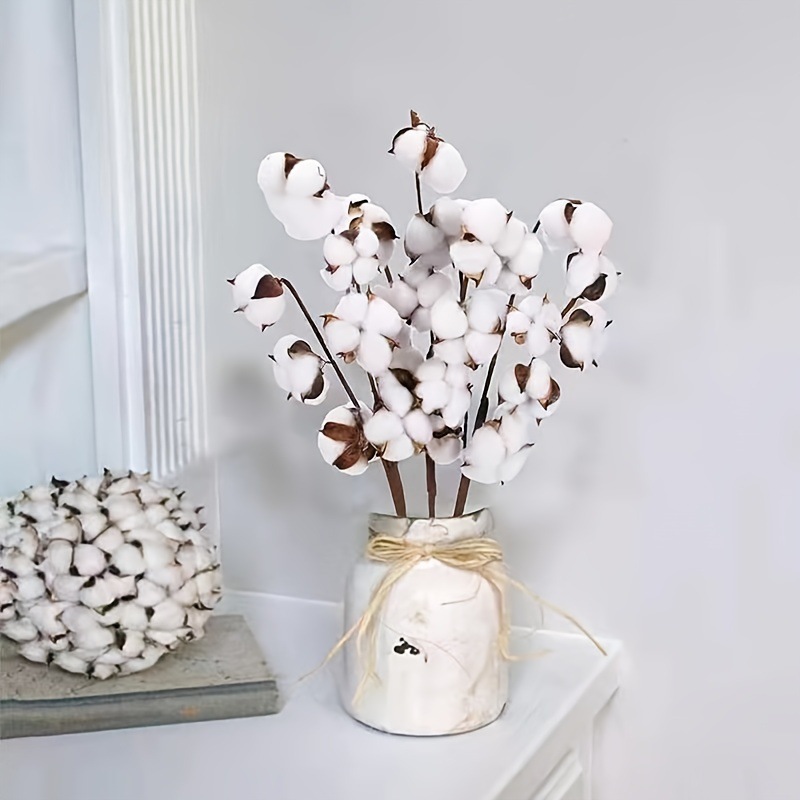 Natural dried cotton, handcrafted single-head cotton, Christmas decoration materials, and Yunnan kapok flower bouquets are selling well across borders Application Scenario