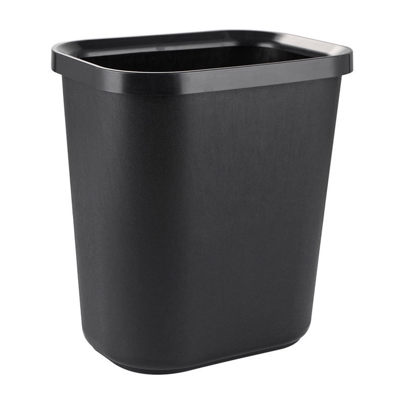Trash Can Hotel Room Household Toilet Basket Square Bucket Office Durable Flame Retardant Cleat Toilet Commercial Item Picture