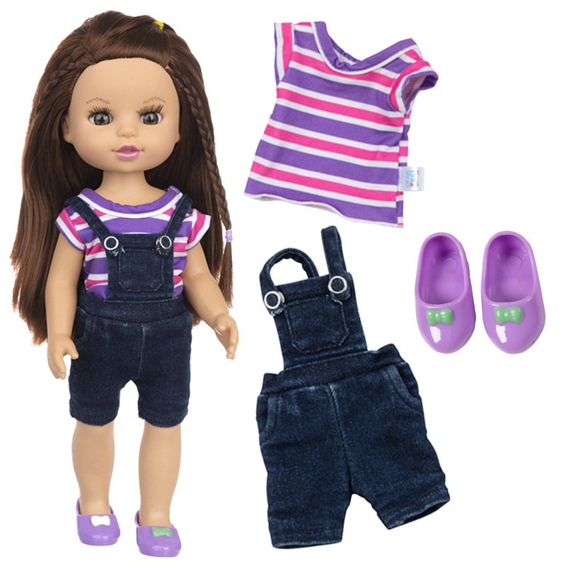 Venta caliente nuevo 35CM pellet muñeca ropa accesorios conjuntos juguetes superemulación reborn muñeca combo al por mayor Application Scenario