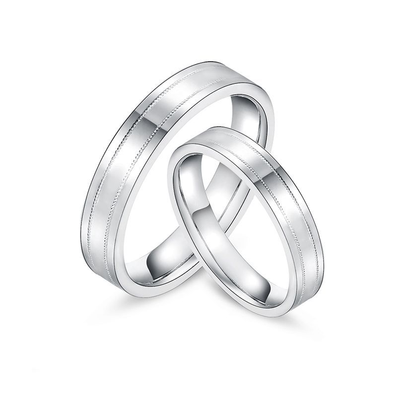 Plata de ley 925 unisex pareja anillo versión coreana diseño sentido ins europa y Estados Unidos moda personalidad tik yin mismo estilo Item Picture