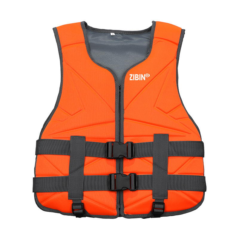 Manufacturers Direct Press Die Neoprene Diving Material Children Adults Large Buoyancy Outdoor Work Thickened Life Jacket details Picture