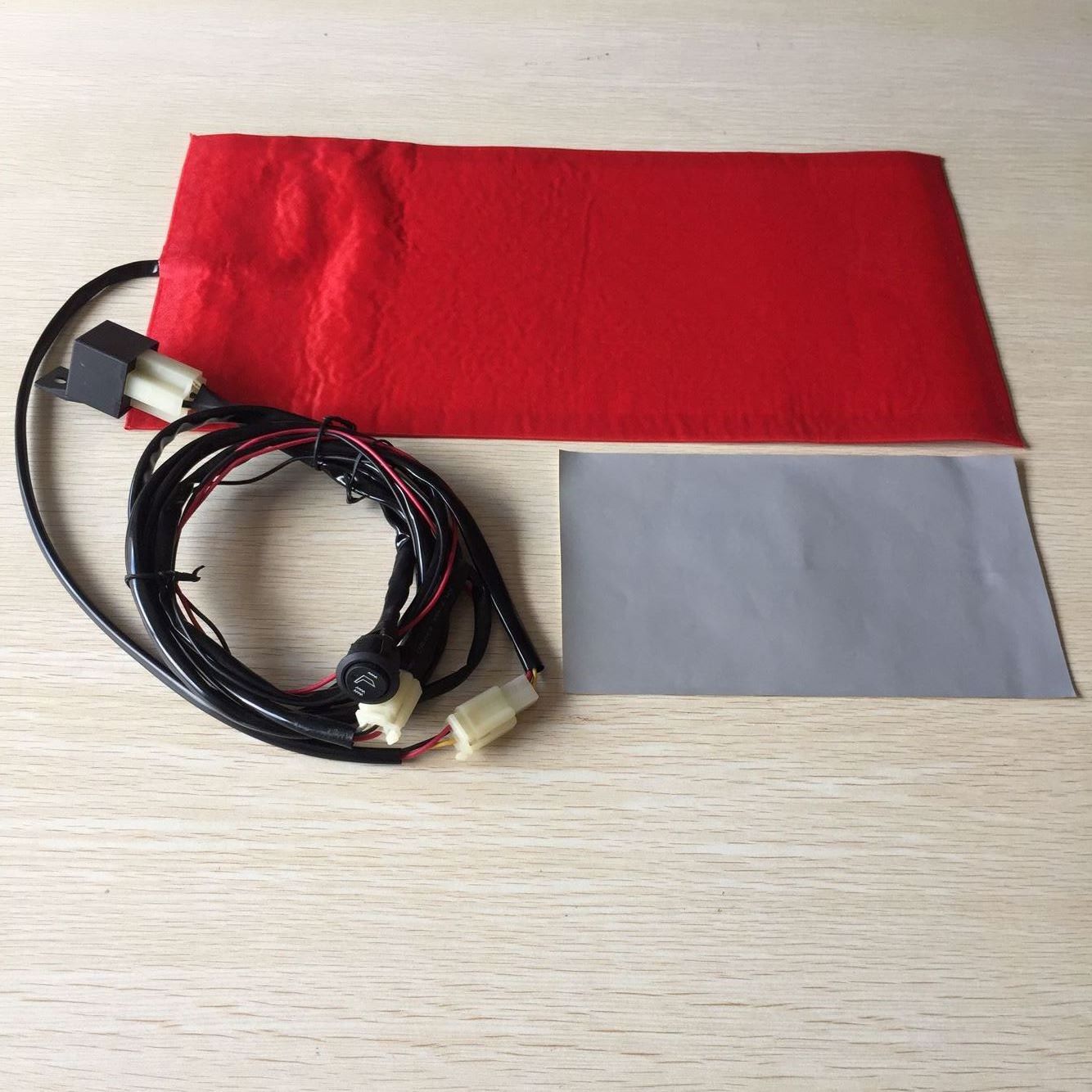 Supply motorcycle heating pad electric car seat heating pad ATV engineering car seat waterproof heating pad