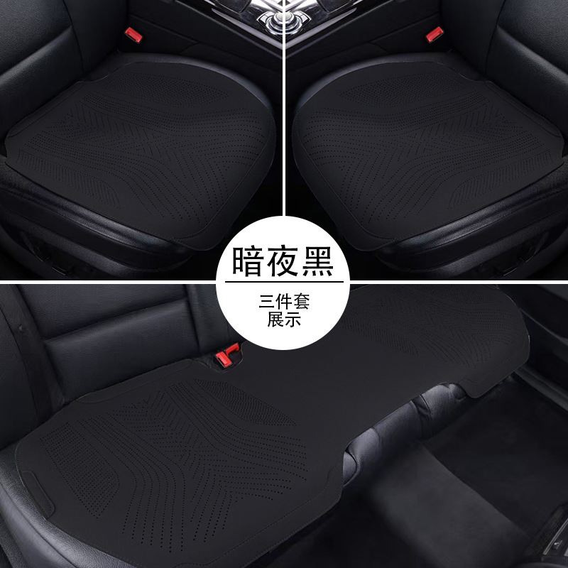 新款汽车坐垫四季通用仿翻毛皮座垫半包座套座椅套车座垫座位垫