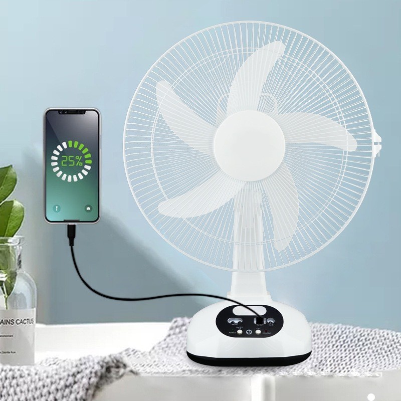 12-Inch Led Lighting Fan Solar Fan Application Scenario