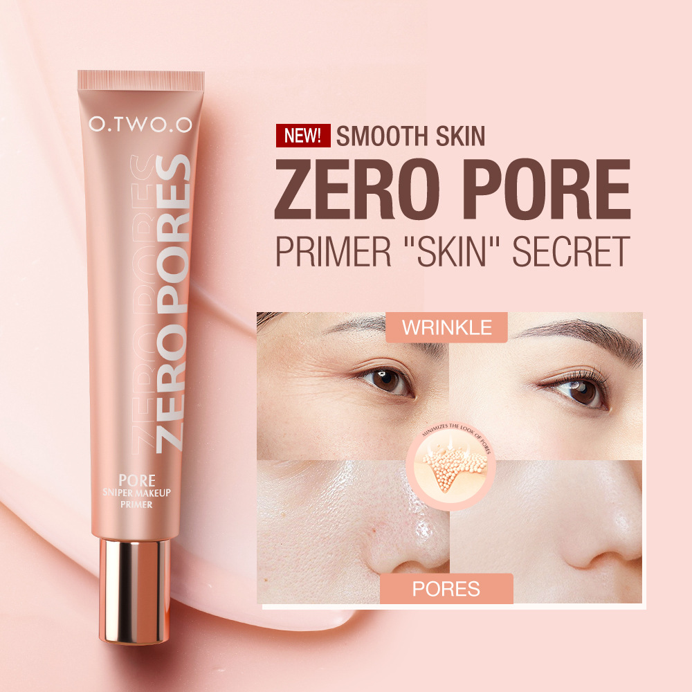 O.two.o Reverse Hole Soft Focus Primer Invisible Pore Concealer Moisturizing Primer Cross-Border Makeup Explosion