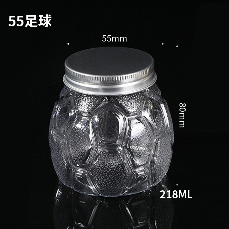 Manufacturers 55 Caliber Plastic Nut Packaging Cans Cute Children's Hair Rope Packaging Cans Sealed Food Cans Wholesale Item Picture