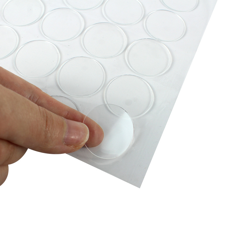 PU soft adhesive nano water-washable removable double-sided tape PU soft adhesive gasket PU adhesive forming thickness 4mm to 8mm Application Scenario
