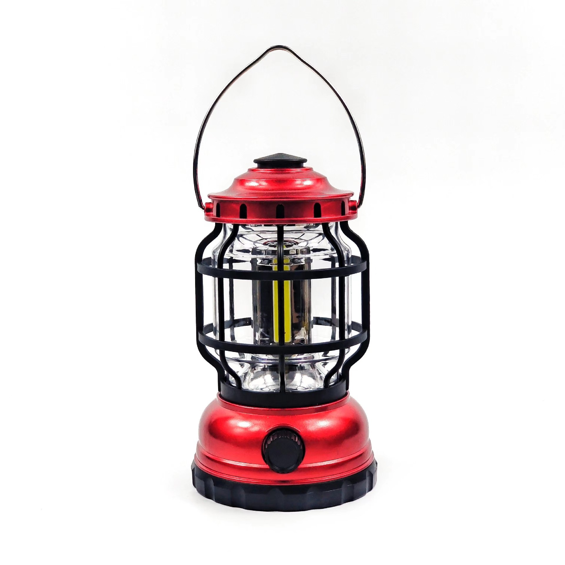 Cross-border best-selling retro camping lamp, outdoor multi-functional USB charging emergency lighting, portable horse lamp, flame lamp Specification image