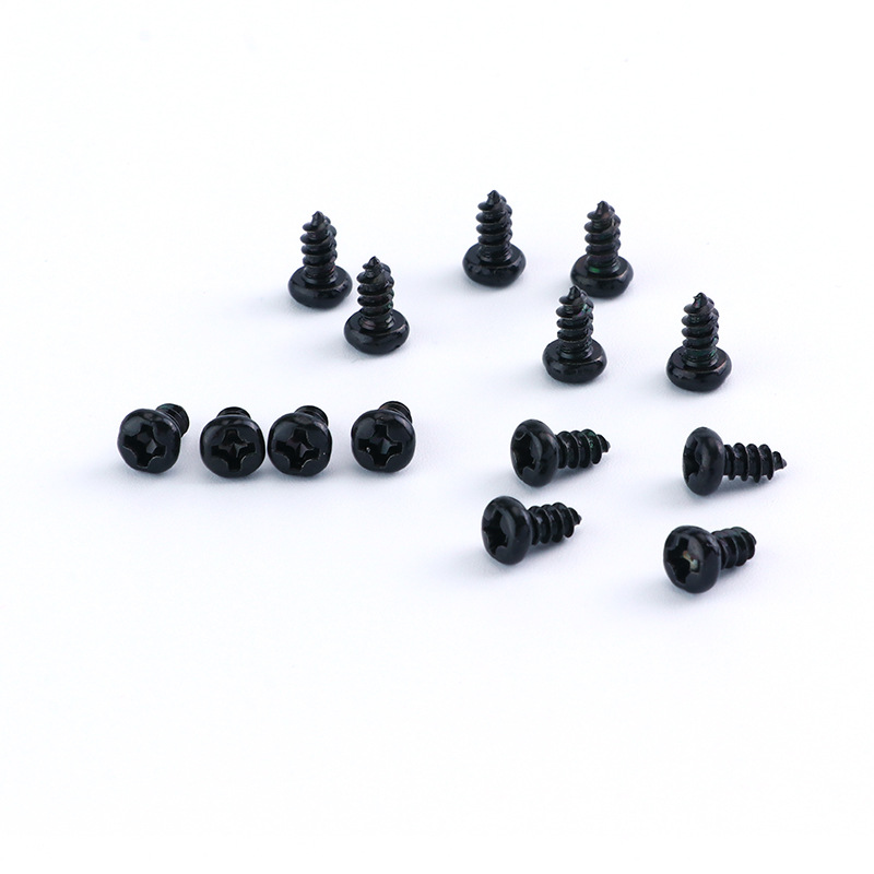 Manufacturers Directly Supply Cross Head Self-Tapping Screws Black Cross Flat Head Self-Tapping Screws Pan Head Self-Tapping Screws Item Picture